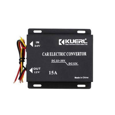 Voltage converter 24V to 12V 15A